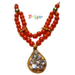 Beautiful-Orange-Perl-Stone-Bal-Gopal-Mala