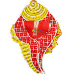 Red Silk Resham Kundan Stone Laddu Gopal Poshak