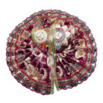 Magenta-Printed-Shining-Simar-Gota-Laddo-Gopal-Dress-Dress