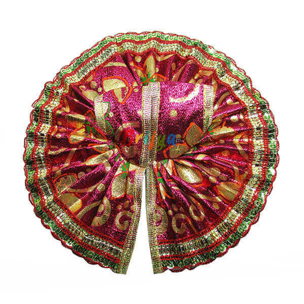 Pink-Printed-Shining-Simar-Gota-Laddo-Gopal-Dress-Poshak