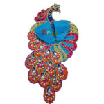 Sky Blue Silk Kundan Kalabattu Laddo Gopal Dress