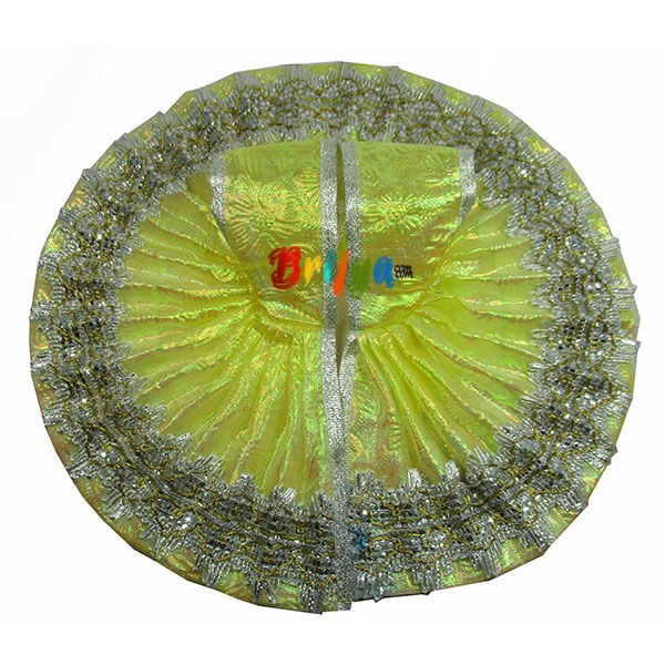 Yellow-Shining-Febric-Gota-Lace-Work-Laddu-Gopal-Poshak-Dress