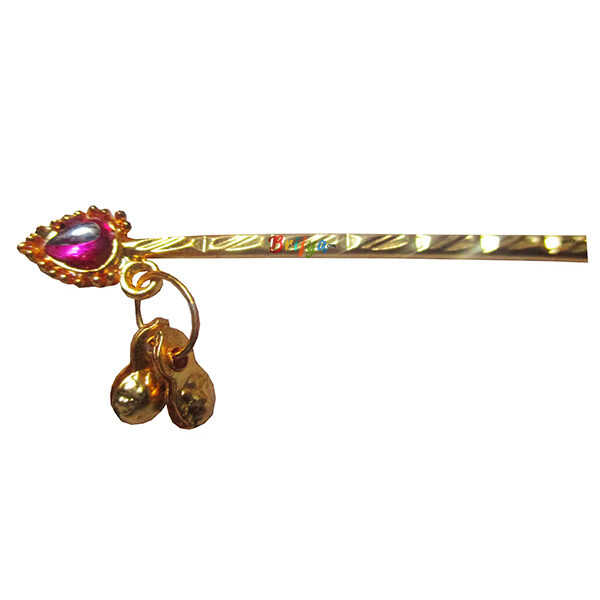 KF20-P Golden Pink Krishna Bansuri