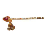 Golden Red Krishna Bansuri 