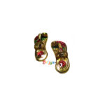 KC2-GO A Pair Of Golden Meenakari Krishna Sleepers 