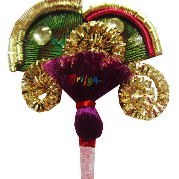 KM1-PU aHeavy Design Purple Blue Krishna Kalangi