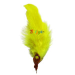 Beautiful Yellow Feather for Krishna Kalangi