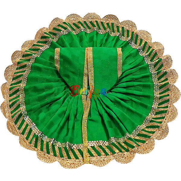 GD21-G Green Self Satan Gopal ji Dress