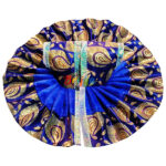 GD30-B Beautiful Blue Oil Paint Laddu Gopal Dress