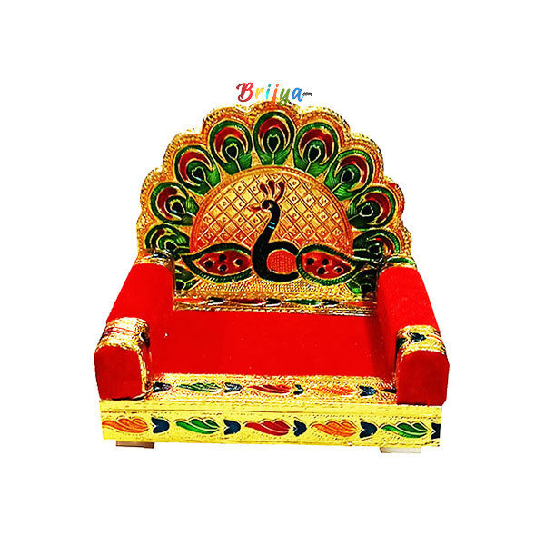 GS1-Navrang Meenakari Singhasan For Gopal Ji