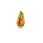 KT6-Y Yellow Stone Work Krishna Thakorji Tilak 