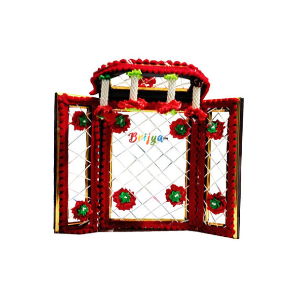 Pink Rajai Gadda Set For Gopal Ji (No 5 to 10) Brijya