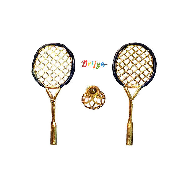 GT12-B Blue badminton Set For Laddu Gopal Ji