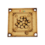 Laddu Gopal Wooden Carrom Board Toy