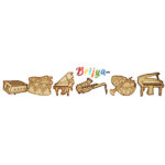 Gopal Ji Musical Wooden Instrument set