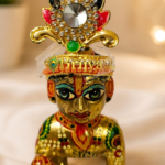Multi Stone Mukut For Laddu Gopal Ji