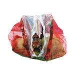 Light Green Machardani Bed For Laddu Gopal Ji