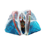Sky Blue Machardani Bed For Laddu Gopal Ji