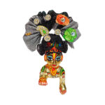 Black Carry Design With Flower Work Goapl ji Pugree