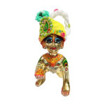 Yellow White Green Carry Laddu Gopal Pugree