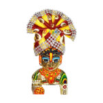 Coffee Yellow Multi Combination Beads Gopal Pugree