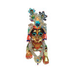 MM11-M Beautiful Heavy Jarkan Jardoshi Work Mukut Mala Set