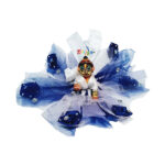 FD3-B Blue Net Gown For Laddu Gopal Ji