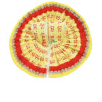 GD51-Y Radhe Radhe Yellow Printed Cotton Dress For Laddu Gopal Ji