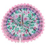 GD52-P Beautiful Pink Printed cotton Dress For Laddu Gopal Ji