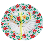 GD53-Y Elegant Yellow White Cotton Print Summer Dress For Gopal Ji