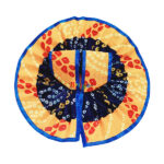 Blue Jaipuri Cotton Laddu Gopalji Dress