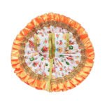Beautiful Orange lace Printed Cotton Gopalji Poshak