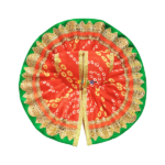 GD56-O Heavy Lace Orange Jaipuri Cotton Poshak