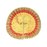 Heavy Lace Yellow Sitara Work Bal Gopal Ji Poshak