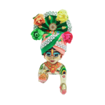 GP15-G Beautiful Green Flower Stone pugree