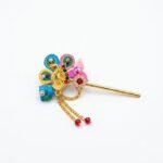 Elegant Heavy Skyblue Laddu Gopal Bansuri