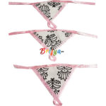 GIW2-Pw Pink White Inner Wear set For Gopal Ji (No- 2 to 6)