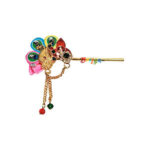 KF24-PElegant Heavy Pink Laddu Gopal BansuriFlute