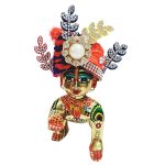 Orange Multi Pugree for Kanha Ji (No- 5 to 6)