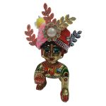 Red Multi Pugree for Kanha Ji (No- 5 to 6)