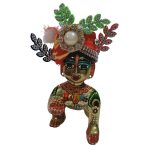 Orange Multi Pugree for Laddu Gopal Ji (No- 4 to 5)