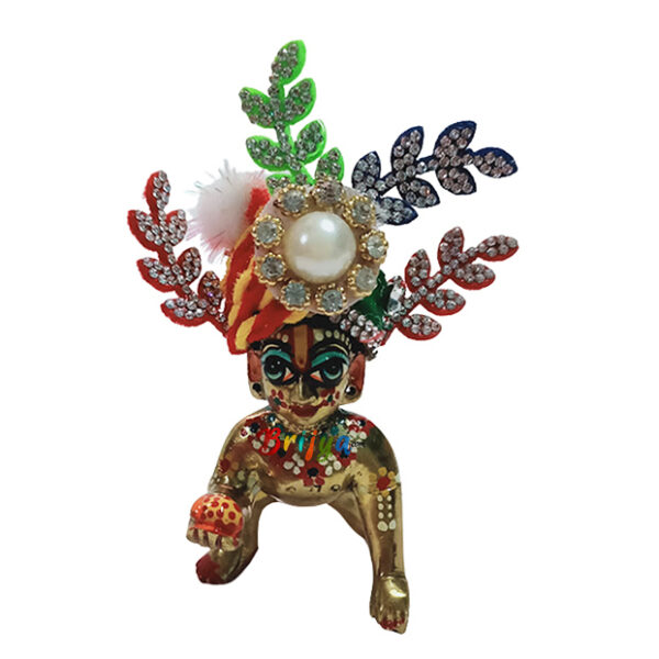 Green Multi Pugree for Bal Krishna (No- 3)