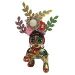 Orange Multi Pugree for Bal Krishna (No- 3)