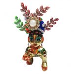 Blue Multi Pugree for Bal Krishna (No- 3)