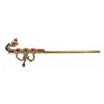 Multi Stone Work Krishna Ji Flute