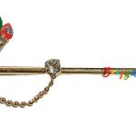 Multi AD Stone Work Peacock Bansi/Flute