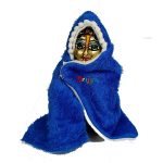 Blue Warm Poncho for Laddu gopal ji 5-6-7 no