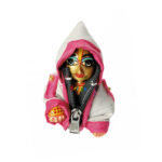 Grey Pink Jacket For Ladoo Gopal Ji No (4 to 5)