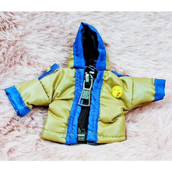 Mehndi Puffer Jacket For Laddu Gopal Ji No (2 to 3)