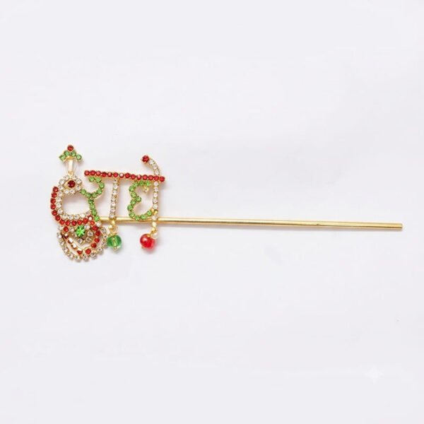 Multi Stone Radhe Radhe Krishna Bansuri